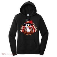 Funny Turkey Graphic Canada Happy Canadian Thanksgiving Women's Hoodie thumb 0