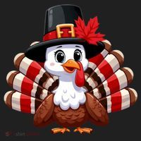 Funny Turkey Graphic Canada Happy Canadian Thanksgiving Tumbler thumb 3