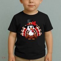 Funny Turkey Graphic Canada Happy Canadian Thanksgiving Toddler T-Shirt thumb 2