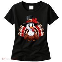 Funny Turkey Graphic Canada Happy Canadian Thanksgiving Women's T-Shirt thumb 0