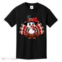 Funny Turkey Graphic Canada Happy Canadian Thanksgiving Kids T-Shirt thumb 0