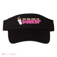 Funny This Girl Runs On Dunkin Visor thumb 0