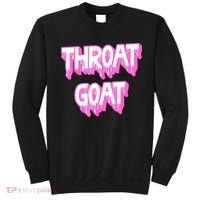 Funny Throat Goat Adult Humor Sarcastic Outfit Sweatshirt thumb 0