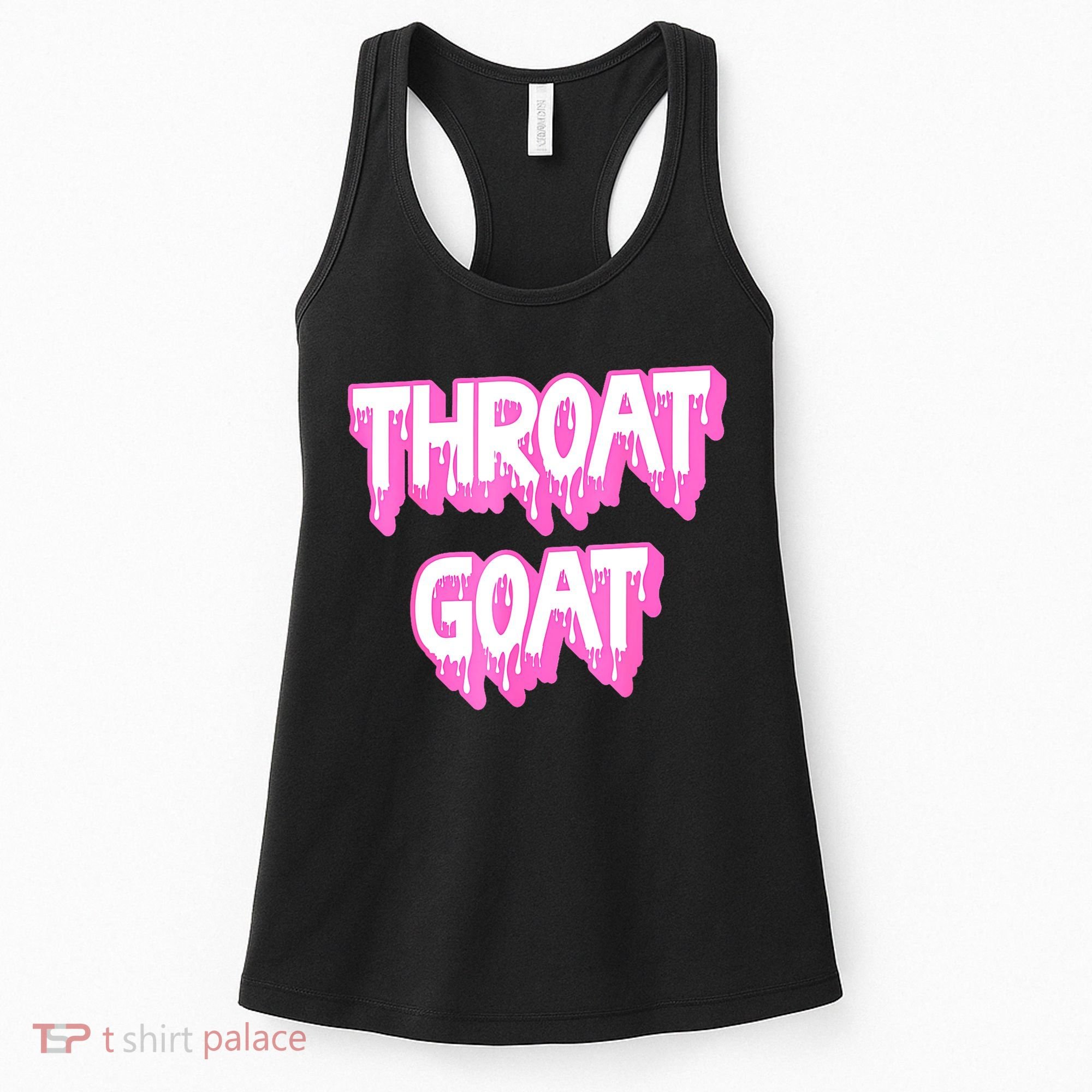 Funny Throat Goat Adult Humor Sarcastic Outfit Women's Tank Top