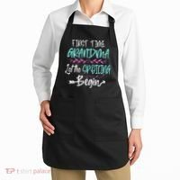 First Time Grandma Let The Spoiling Begin Mother's Day Apron thumb 2
