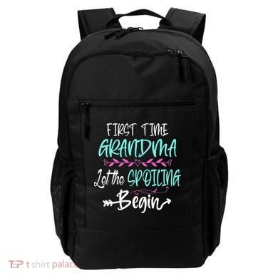 First Time Grandma Let The Spoiling Begin Mother's Day Backpack
