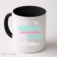 First Time Grandma Let The Spoiling Begin Mother's Day Coffee Mug thumb 0