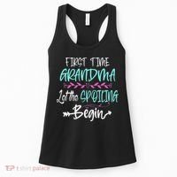 First Time Grandma Let The Spoiling Begin Mother's Day Women's Tank Top thumb 0