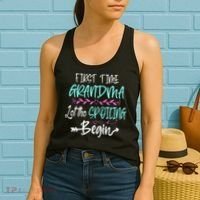 First Time Grandma Let The Spoiling Begin Mother's Day Women's Tank Top thumb 2