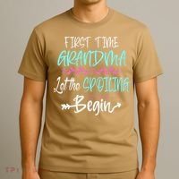 First Time Grandma Let The Spoiling Begin Mother's Day T-Shirt thumb 3