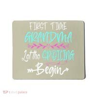 First Time Grandma Let The Spoiling Begin Mother's Day Mousepad thumb 0