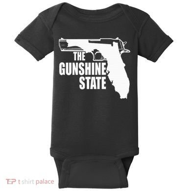 Florida The Gunshine State Baby Bodysuit