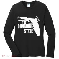 Florida The Gunshine State Women's Long Sleeve Shirt thumb 0