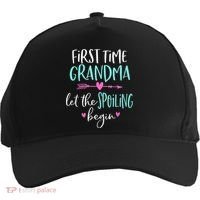First Time Grandma Let The Spoiling Begin New 1st Time Five-Panel Snapback Cap thumb 0
