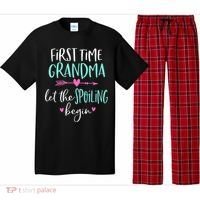 First Time Grandma Let The Spoiling Begin New 1st Time Pajama Set thumb 0