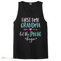 First Time Grandma Let The Spoiling Begin New 1st Time PosiCharge Competitor Tank thumb 0