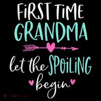 First Time Grandma Let The Spoiling Begin New 1st Time Toddler T-Shirt thumb 4