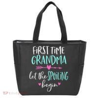 First Time Grandma Let The Spoiling Begin New 1st Time Tote Bag thumb 0