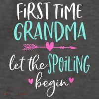 First Time Grandma Let The Spoiling Begin New 1st Time Vector Backpack thumb 2
