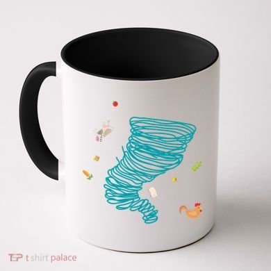 Funny Tornado Gift Weather Twister Hurricane Gift Coffee Mug