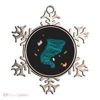 Funny Tornado Gift Weather Twister Hurricane Gift Ornament thumb 0