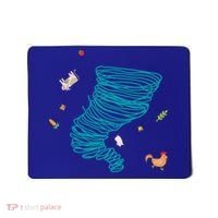 Funny Tornado Gift Weather Twister Hurricane Gift Mousepad thumb 0