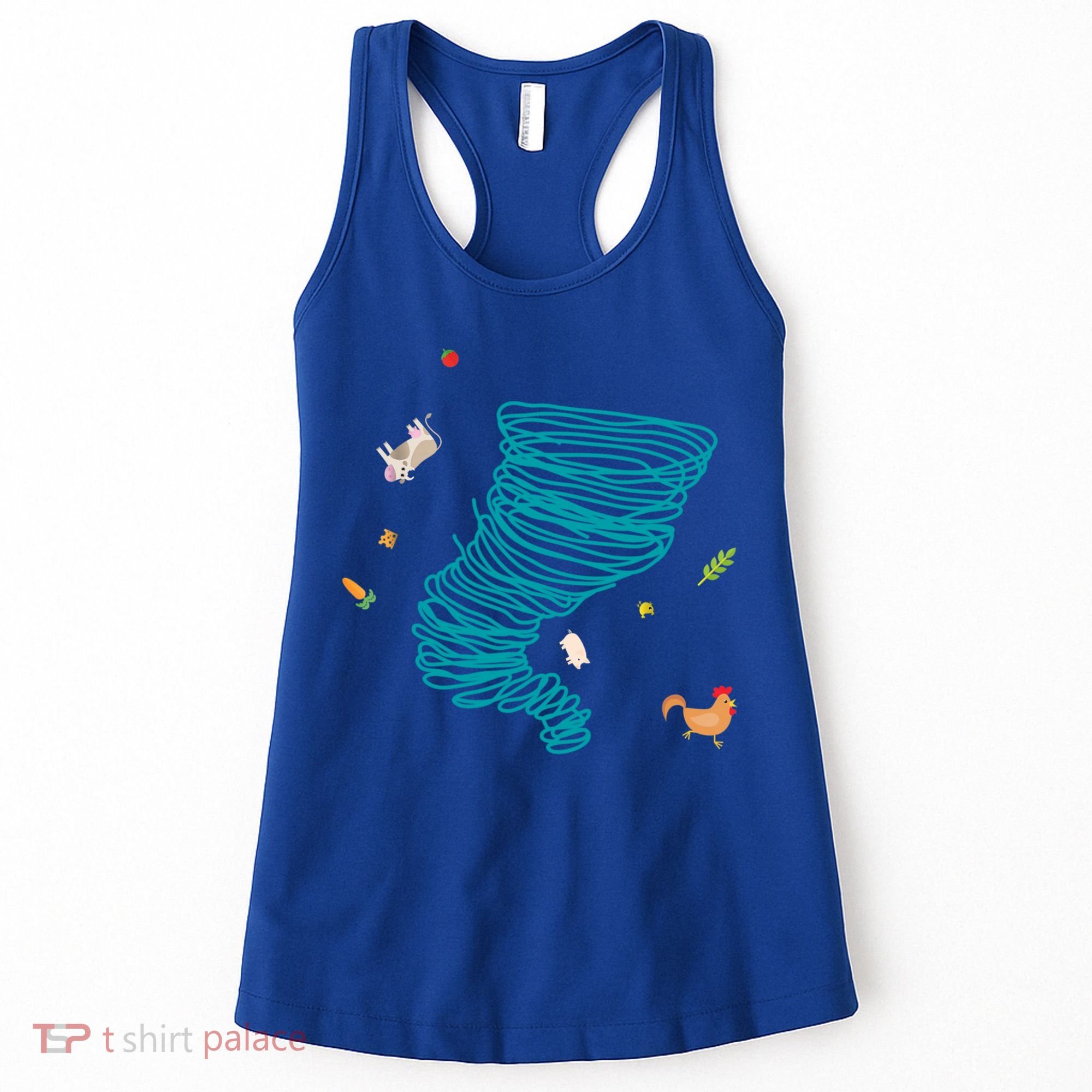 Funny Tornado Gift Weather Twister Hurricane Gift Women's Tank Top