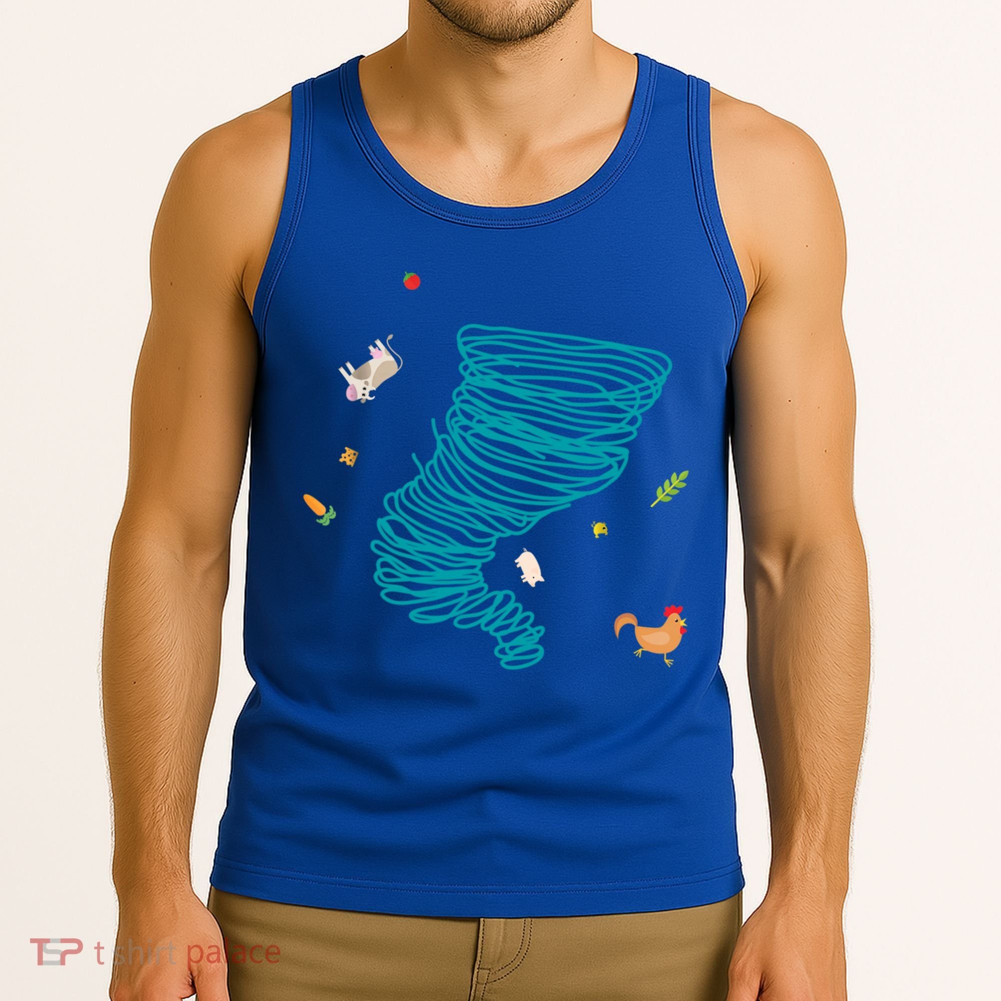 Funny Tornado Gift Weather Twister Hurricane Gift Tank Top
