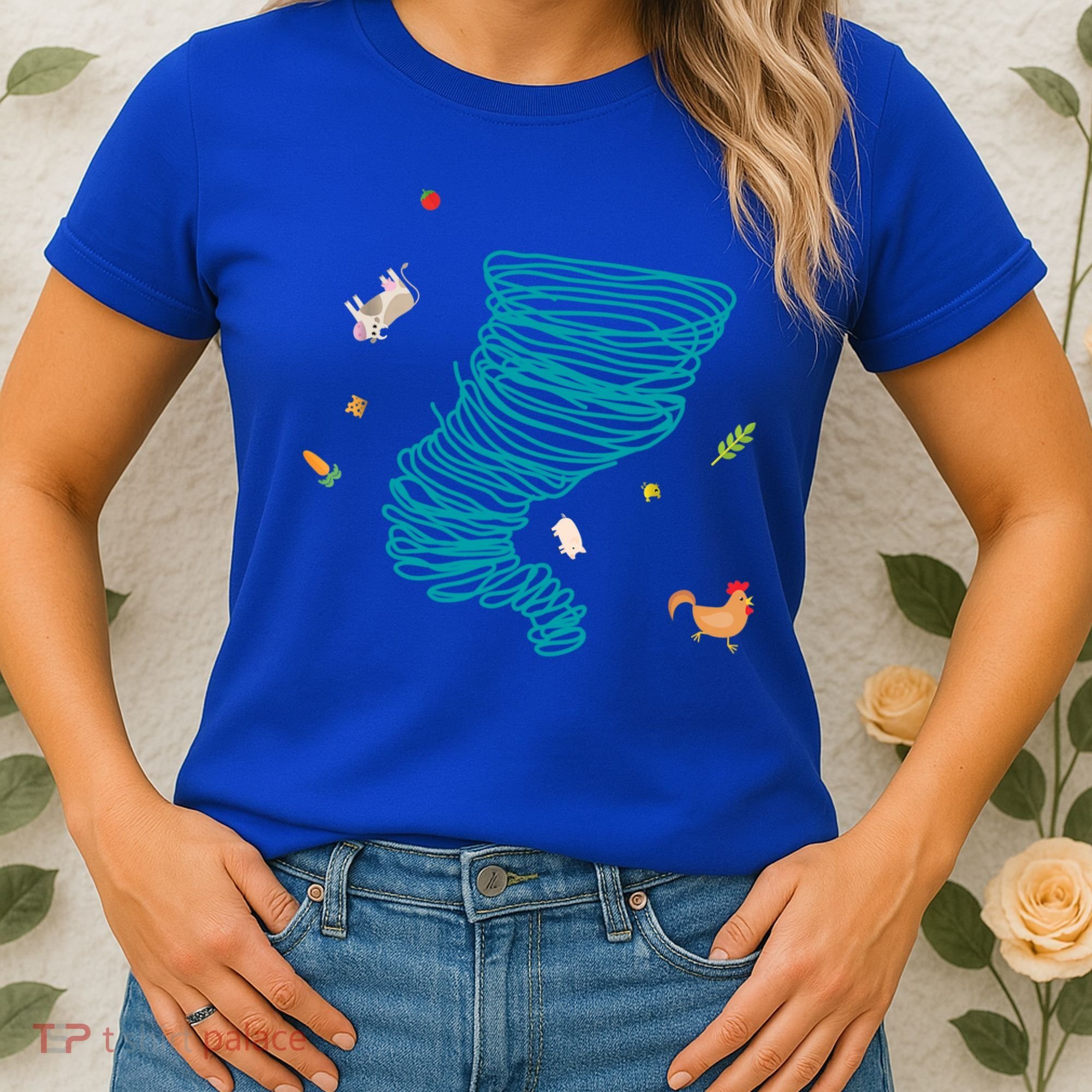 Funny Tornado Gift Weather Twister Hurricane Gift Women's T-Shirt