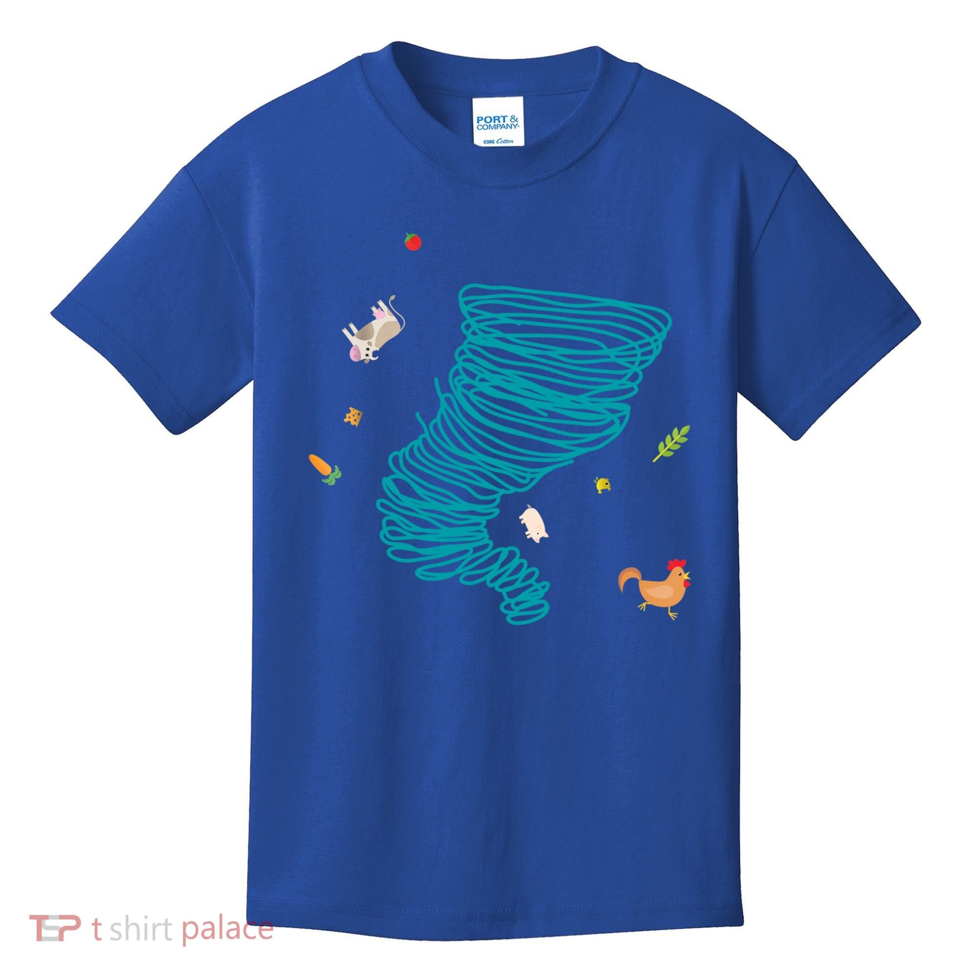 Funny Tornado Gift Weather Twister Hurricane Gift Kids T-Shirt