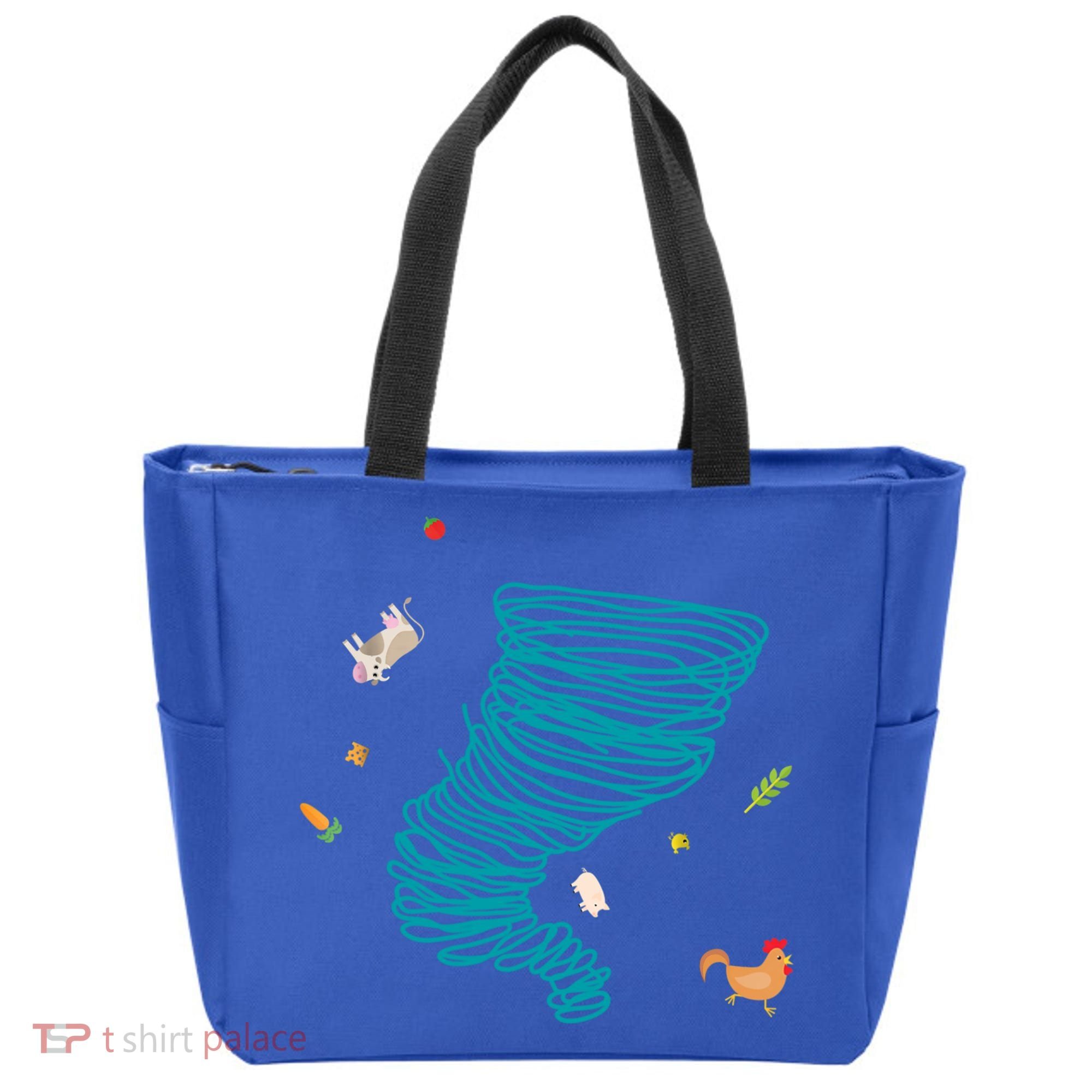 Funny Tornado Gift Weather Twister Hurricane Gift Tote Bag