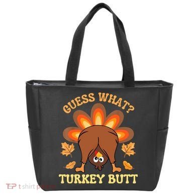 Funny Thanksgiving Guess What Turkey Butt Tote Bag