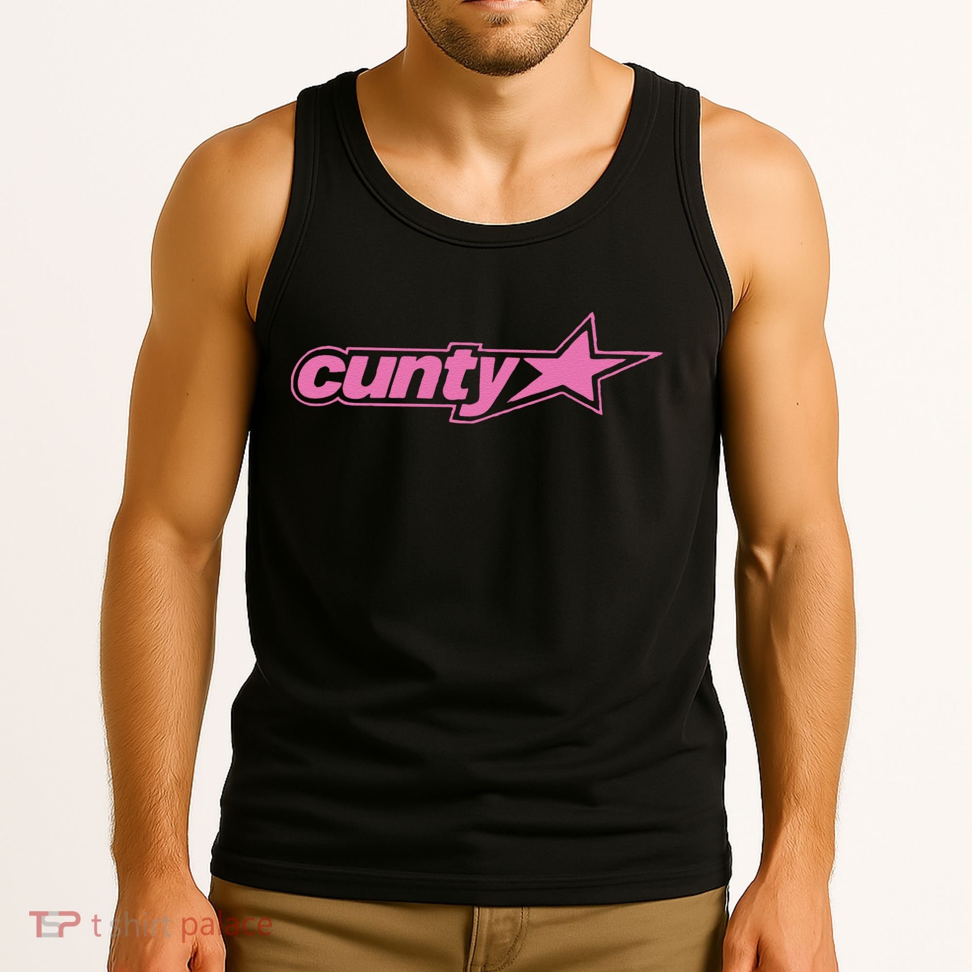 Funny The Girl Jt World Cunty Gift Tank Top