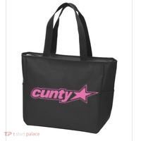Funny The Girl Jt World Cunty Gift Tote Bag thumb 3