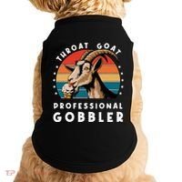 Funny Throat Goat Professional Gobbler Doggie Tank thumb 0