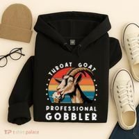 Funny Throat Goat Professional Gobbler Hoodie thumb 4