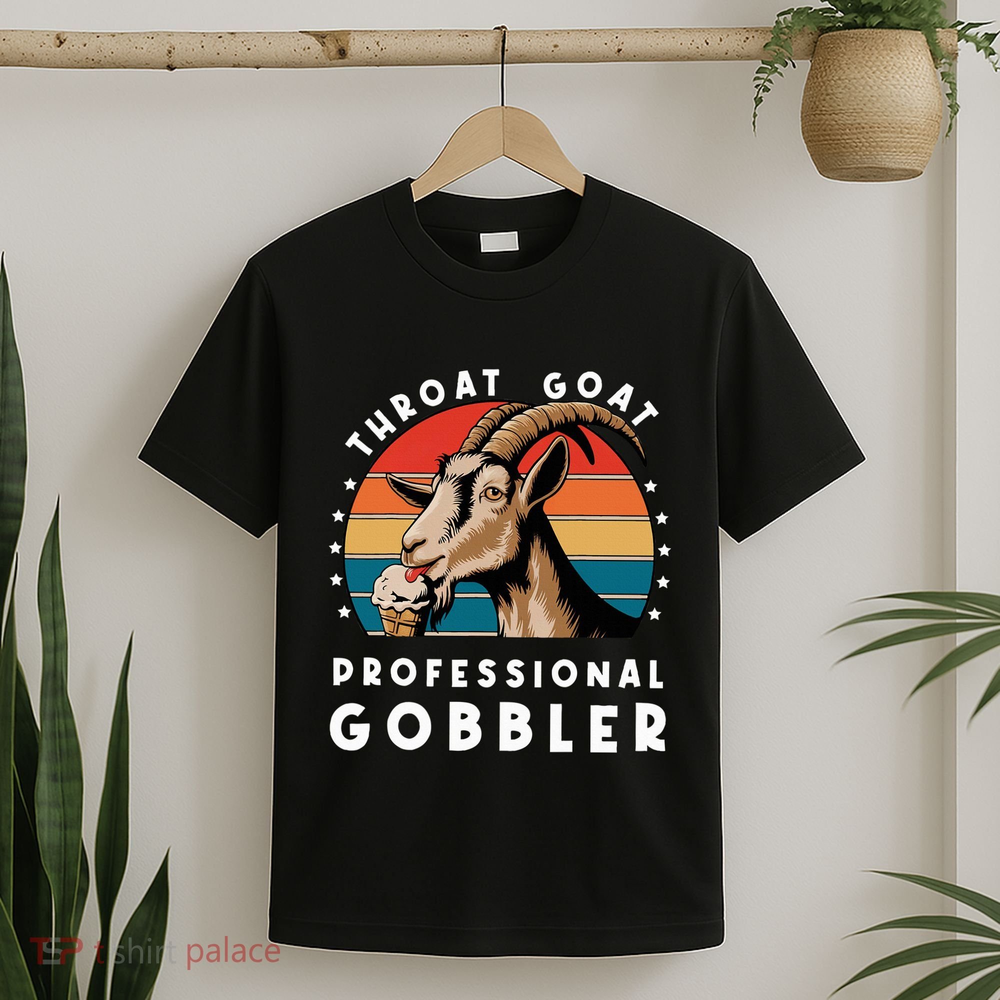 Funny Throat Goat Professional Gobbler T-Shirt