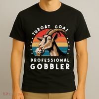Funny Throat Goat Professional Gobbler T-Shirt thumb 3