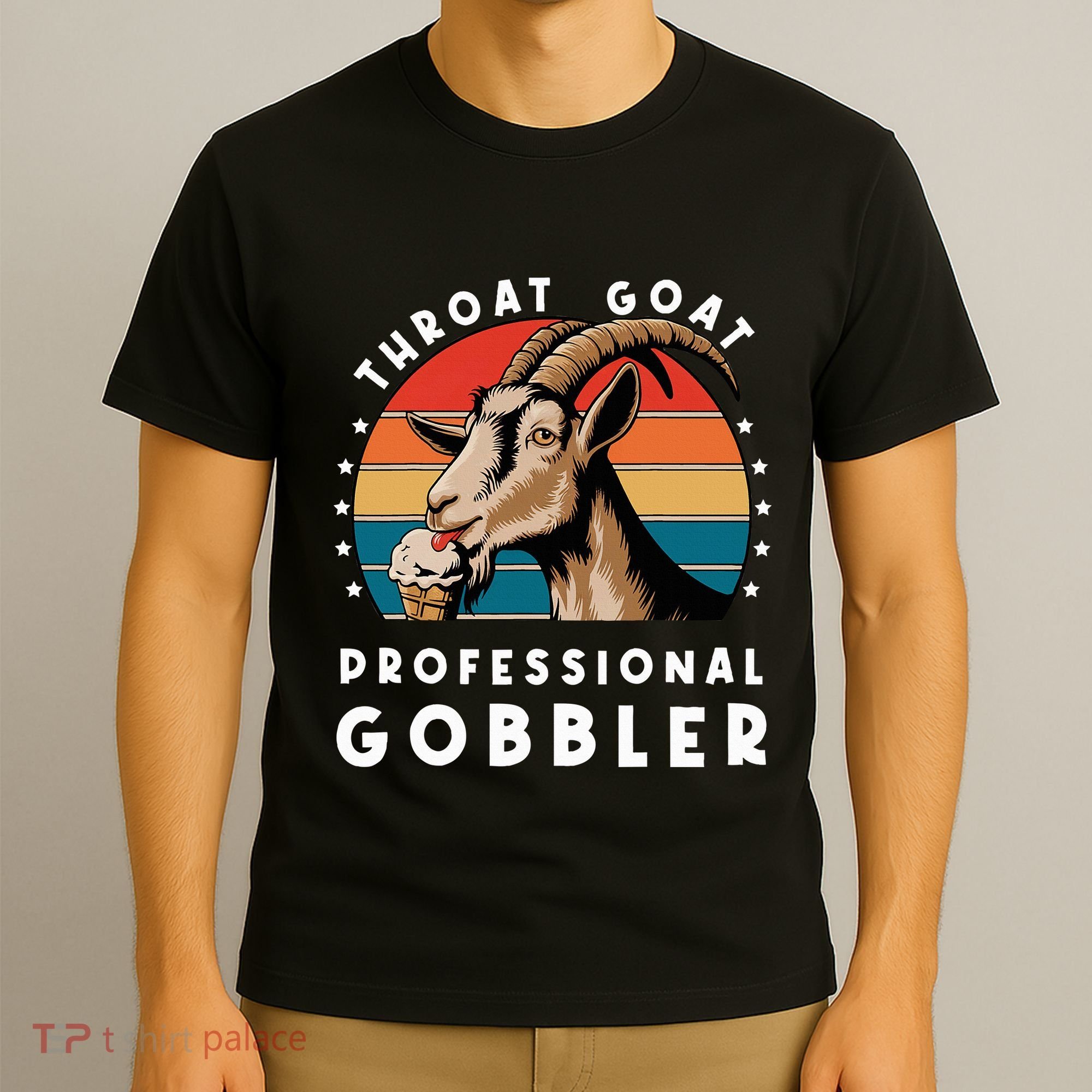 Funny Throat Goat Professional Gobbler T-Shirt