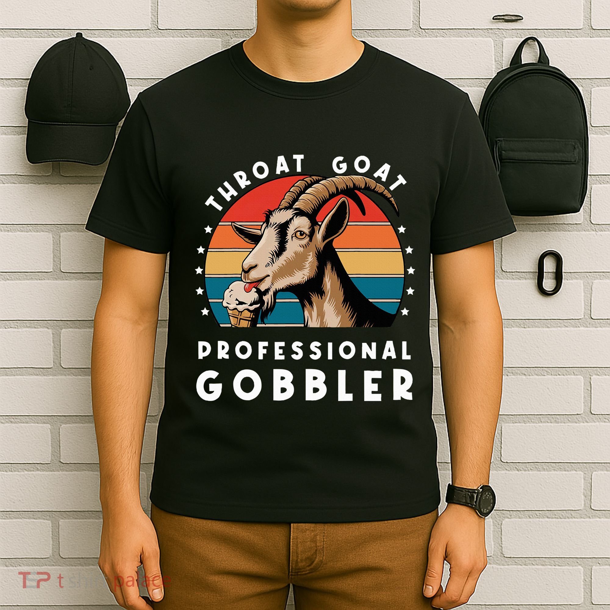 Funny Throat Goat Professional Gobbler T-Shirt