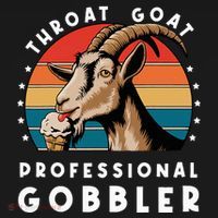 Funny Throat Goat Professional Gobbler Coaster thumb 2