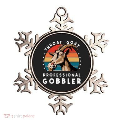 Funny Throat Goat Professional Gobbler Ornament