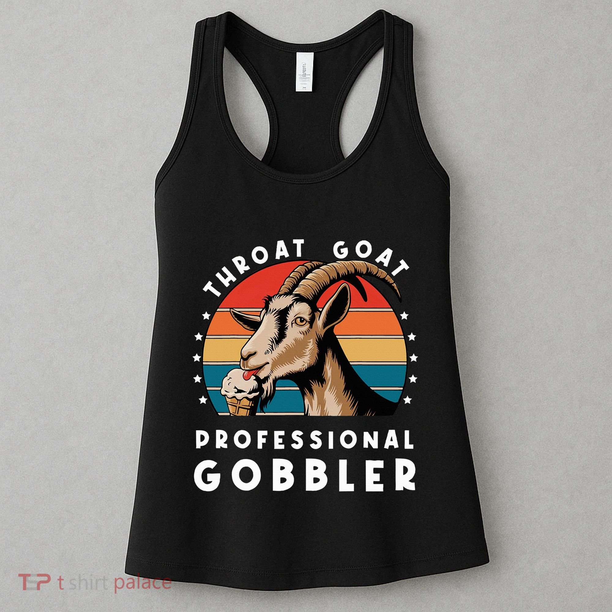 Funny Throat Goat Professional Gobbler Women's Tank Top