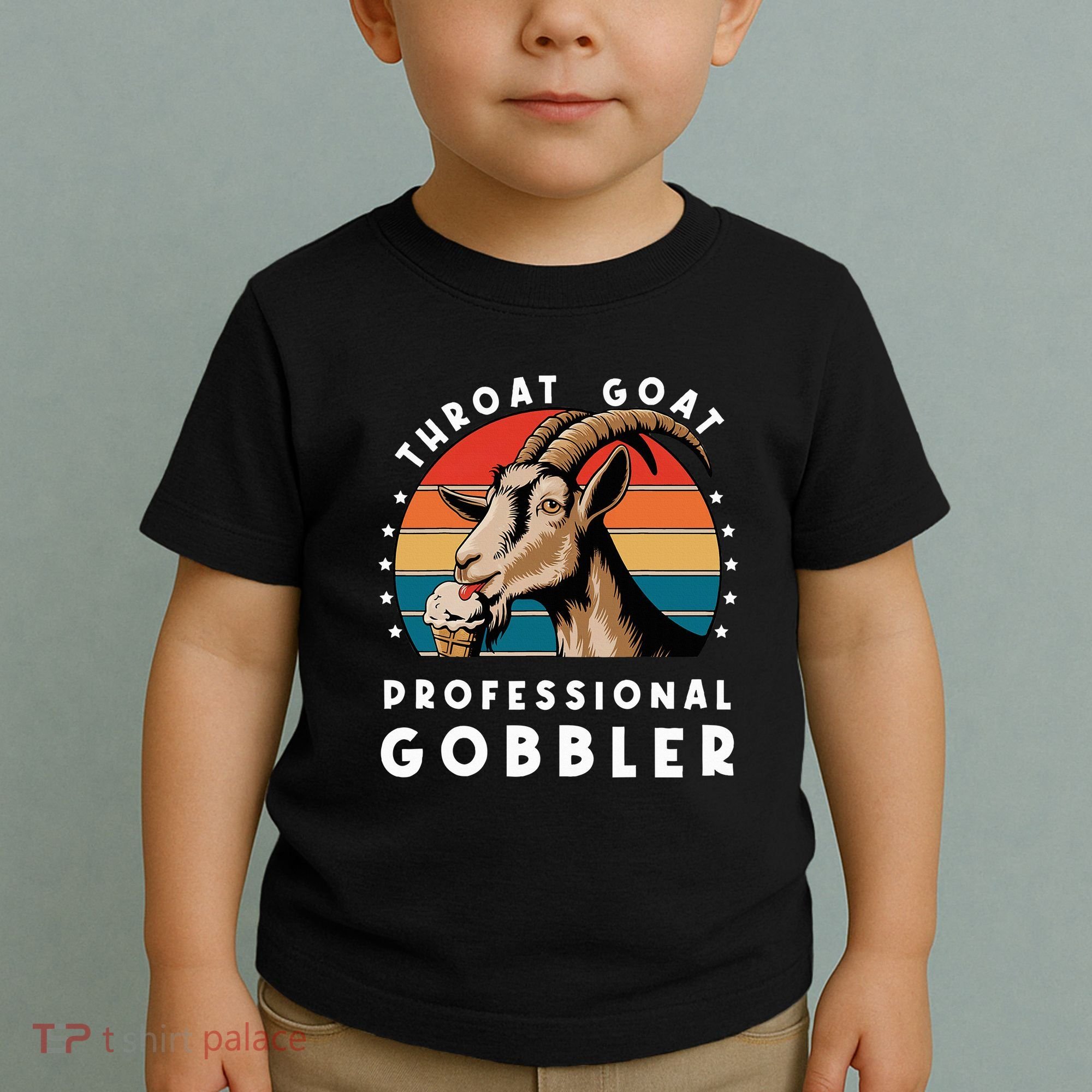 Funny Throat Goat Professional Gobbler Toddler T-Shirt