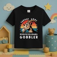 Funny Throat Goat Professional Gobbler Toddler T-Shirt thumb 3