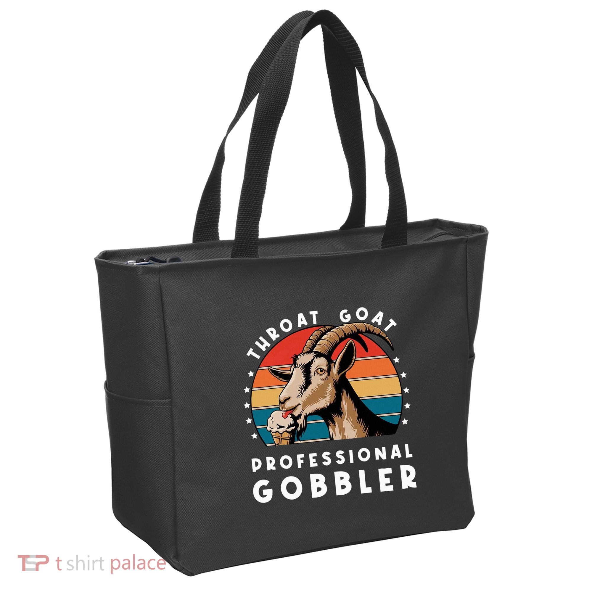 Funny Throat Goat Professional Gobbler Tote Bag