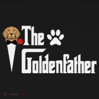 Funny The Goldenfather Golden Retriever Dog Father Women's Tank Top thumb 5
