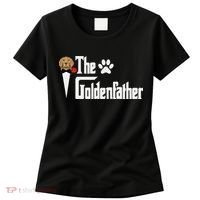 Funny The Goldenfather Golden Retriever Dog Father Women's T-Shirt thumb 0