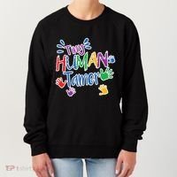 Funny Tiny Human Tamer Daycare Provider Teacher Gift Women's Sweatshirt thumb 0