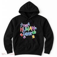 Funny Tiny Human Tamer Daycare Provider Teacher Gift Hoodie thumb 0